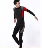 Men`S Long Neoprene Surfing Wetsuit with Black Nylon Both Sides (611)